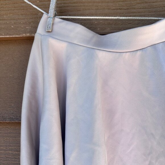 Urium Nude XS Womens Skater Skirt Polyester & Spandex Blend Flared A-Line Design - Picture 6 of 11